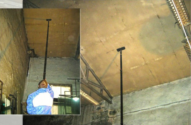 Фото обеспыливания потолков в производственном помещении