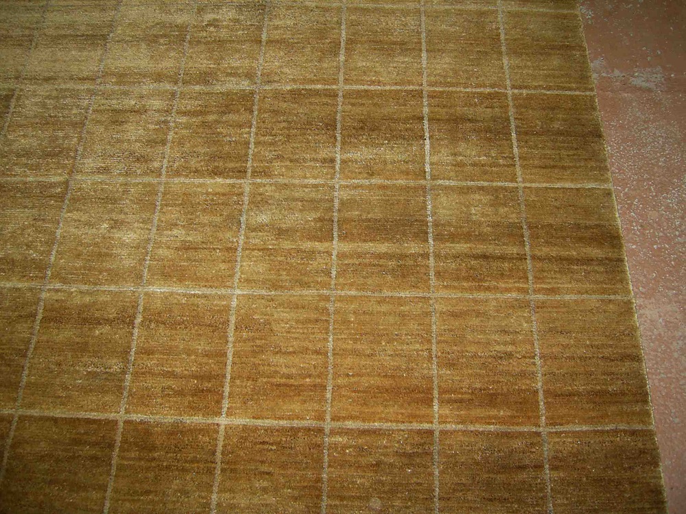 Чистка ковров - Ковер из кокосового волокна после чистки